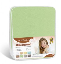 Prostěradlo Mikroflanel 90x200 zelená
